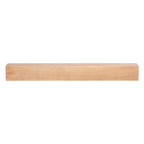 Farmhouse Poplar Wood Floating Fireplace Mantel