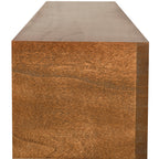 Farmhouse Poplar Wood Floating Fireplace Mantel