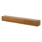 Farmhouse Poplar Wood Floating Fireplace Mantel