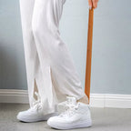 Extra Long Handle Shoe Horn Ergonomic Shoe Helper for Easy On Shoes