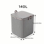 2-Pack: Quilt Storage Bag Organizer Non-woven Dustproof Foldable Wardrobe Space Saving Bag