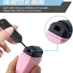 3-Pack: Identity Protection Roller Stamp