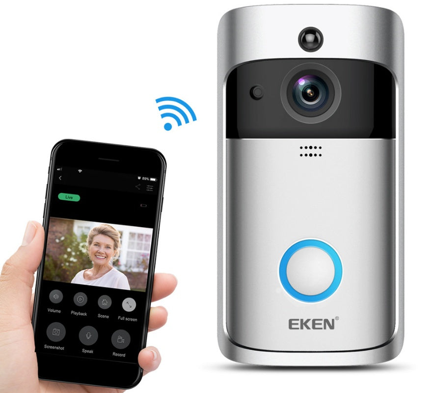 Smart Wireless Video Doorbell WiFi Security Camera