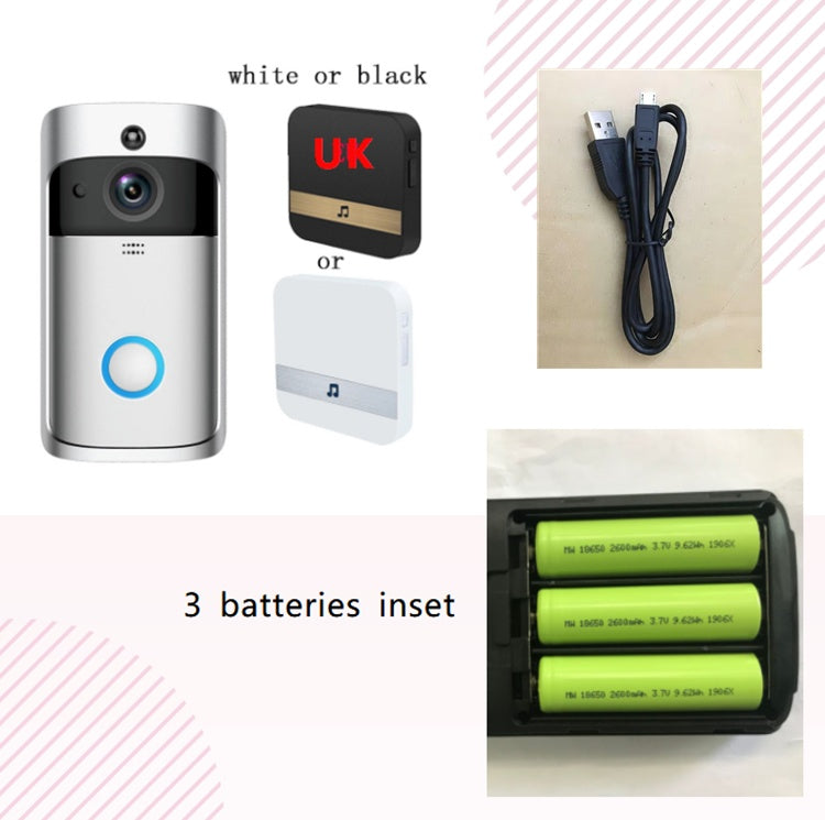 Smart Wireless Video Doorbell WiFi Security Camera