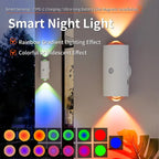 Rechargeable Motion Sensor Night Lights for Indoor Use – USB-C Magnetic, 2 or 4 Pack