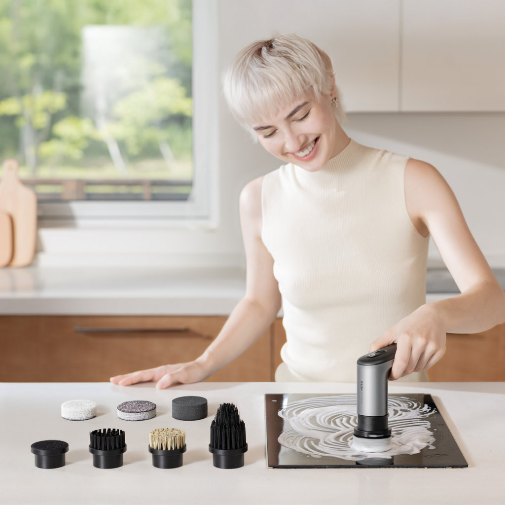 HOTO Grip™ Cordless Spin Scrubber