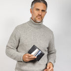 Compact Bifold with RFID protection - Black