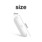 Wireless LED Motion Sensor Night Light | USB Rechargeable Magnetic Closet Lamp