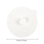 Universal Silicone Cup Cover with Handle | Sealing Lid for Coffee and Milk Cups