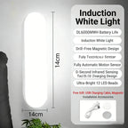 Wireless LED Motion Sensor Night Light | USB Rechargeable Magnetic Closet Lamp
