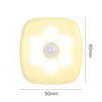LED Night Light Plug-In with Motion Sensor | Small Wireless Night Lamp for Room Corridor Closet