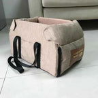 Dog Car Seat Bed & Portable Carrier for Small Pets