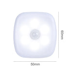 LED Night Light Plug-In with Motion Sensor | Small Wireless Night Lamp for Room Corridor Closet