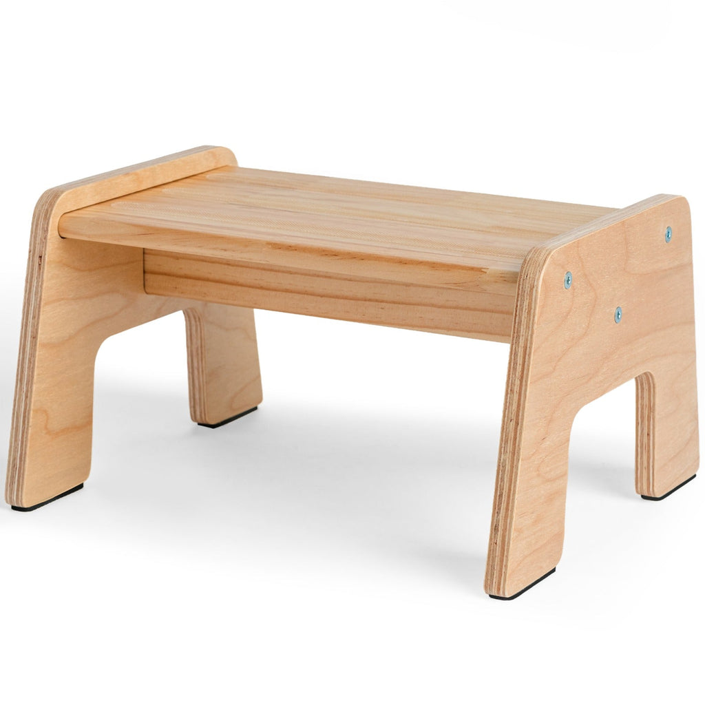 1-Step Wooden Stool for Kids(Multi-Purpose Step Stool for Kitchen, Bath, and Potty Training)