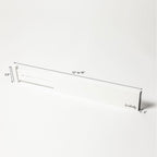 Bamboo Expandable Drawer Dividers – White
