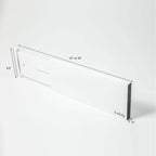 Bamboo Expandable Drawer Dividers – White