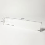 Bamboo Expandable Drawer Dividers – White