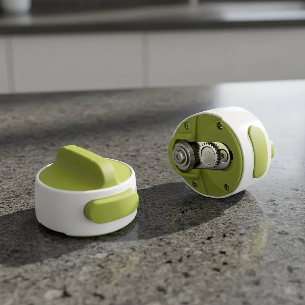 Craftique Ergonomic Jar and Bottle Lid Opener – Non-Slip, Labor-Saving