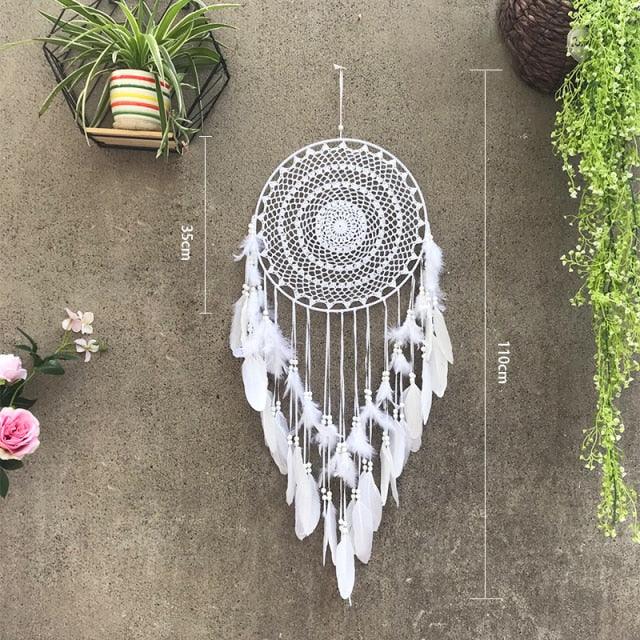 Big Dream Catcher Hanging/Light Decoration Dream Catcher Moon Dream Catcher Room Home Decor Dream Catcher Gifts For Mom Friends Women Girls Wall Decor Bedroom Decoration