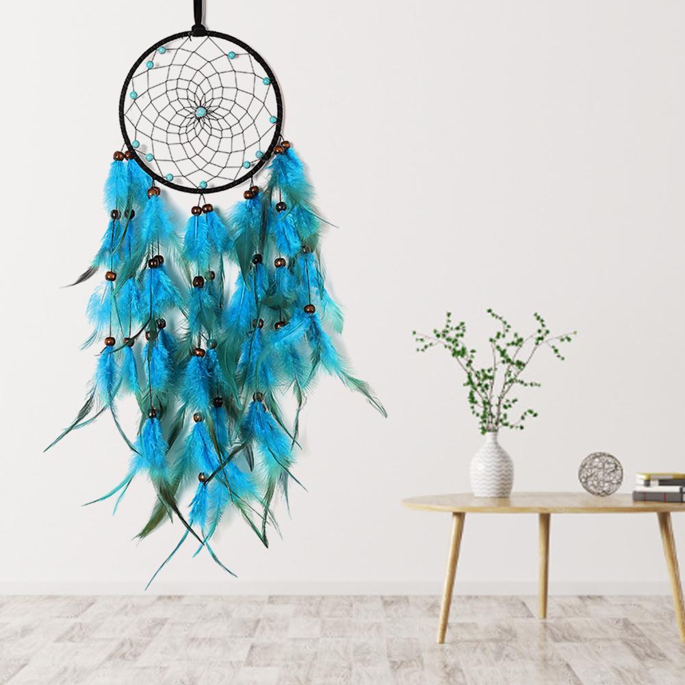 Boho Dream Catcher For Bedroom Feather Pendant National Handmade Beautiful Dream Catcher Wall Hanging Decoration Gift For Girls Room Party Wedding Girls Kids Nursery Bedroom Wall Decor Festival Gift