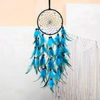 Boho Dream Catcher For Bedroom Feather Pendant National Handmade Beautiful Dream Catcher Wall Hanging Decoration Gift For Girls Room Party Wedding Girls Kids Nursery Bedroom Wall Decor Festival Gift