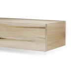 Farmhouse Poplar Wood Floating Fireplace Mantel