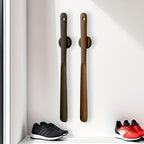 Extra Long Handle Shoe Horn Ergonomic Shoe Helper for Easy On Shoes